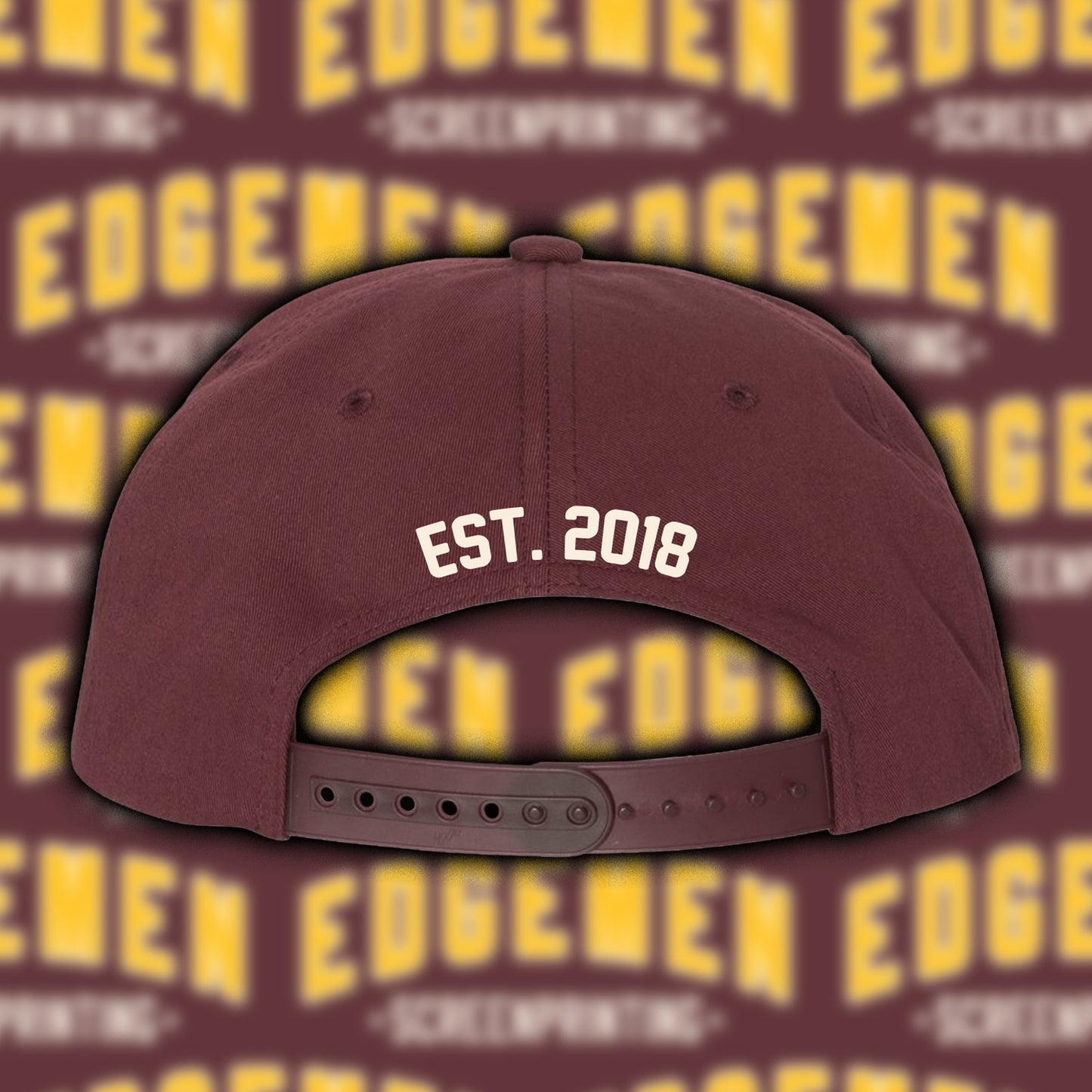 Edgemen Printing | Maroon Cap