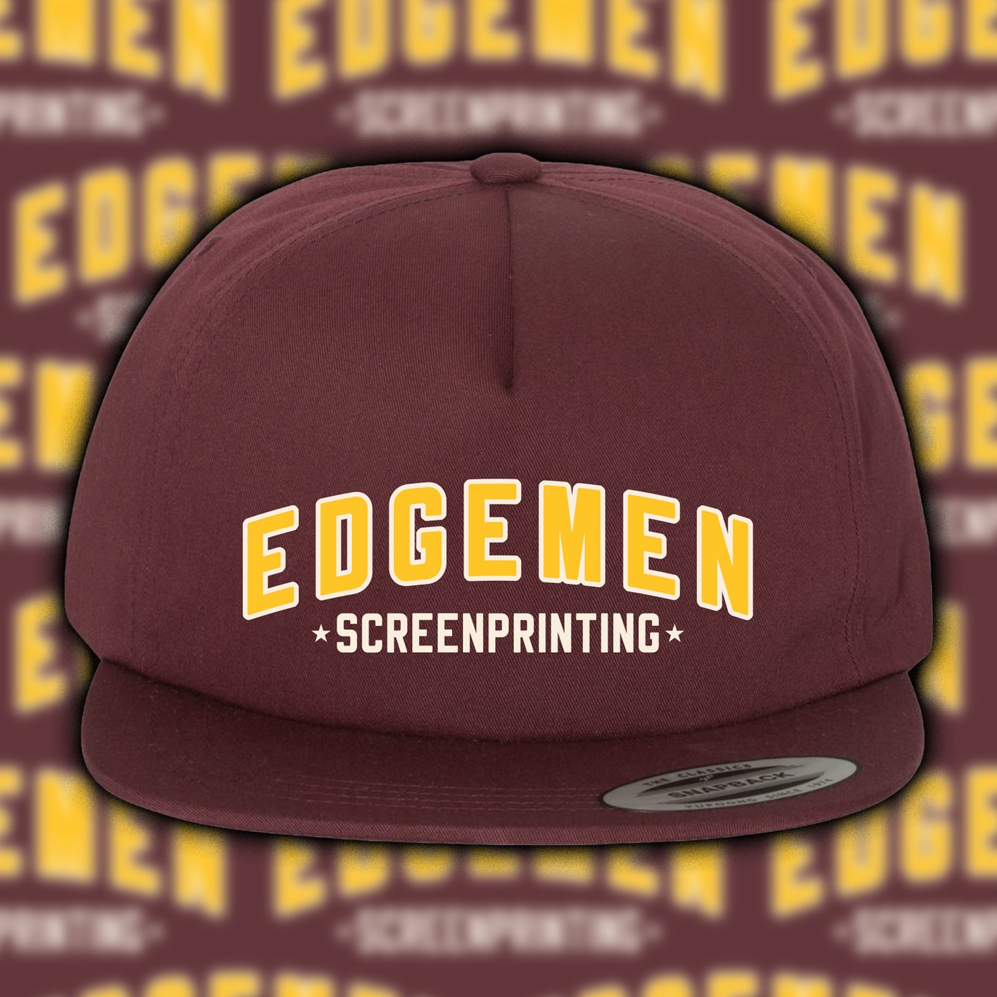 Edgemen Printing | Maroon Cap
