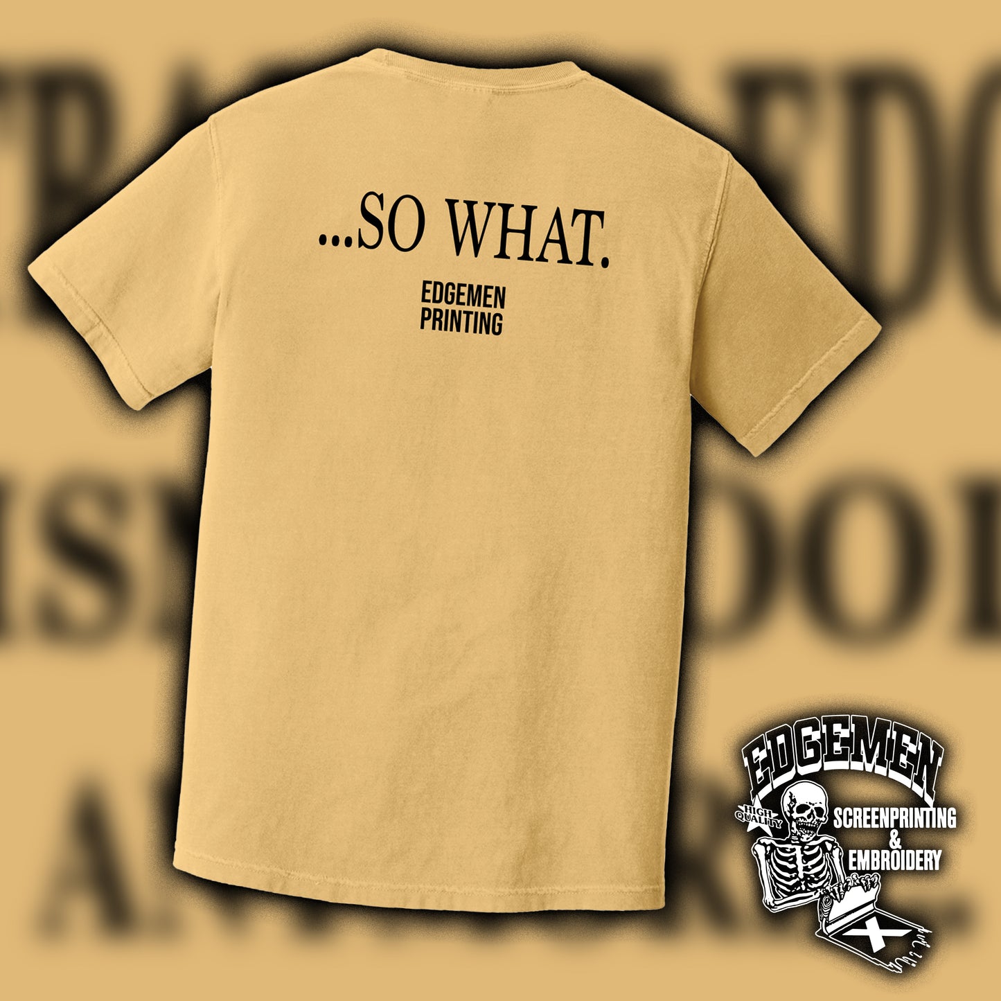 Edgemen Printing | Straight Edge Isn't Cool Anymore Tee