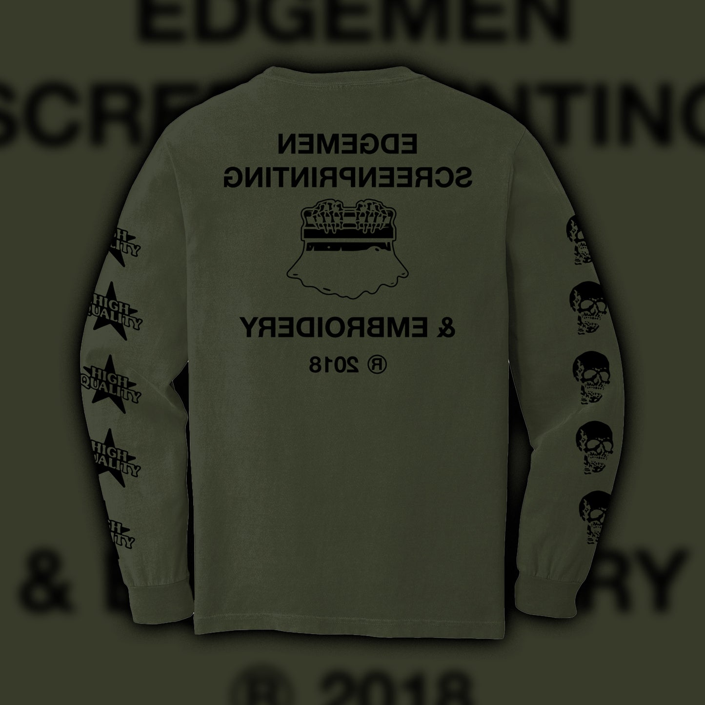 Edgemen Printing | Squeegee Long Sleeve
