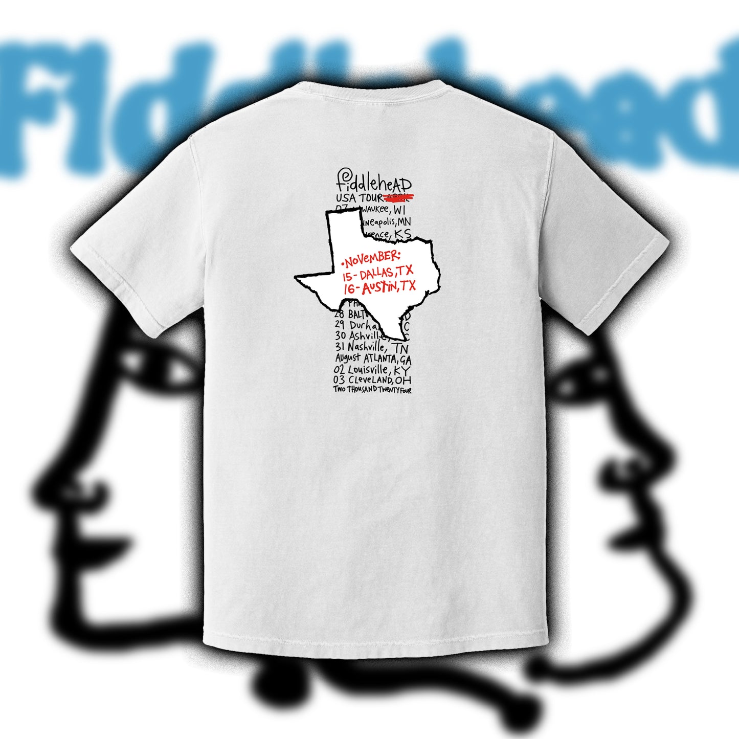 Fiddlehead | Face Tour Tee