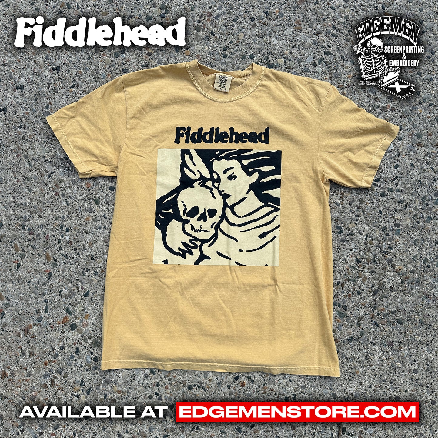 FIDDLEHEAD | Angel Skull Tee