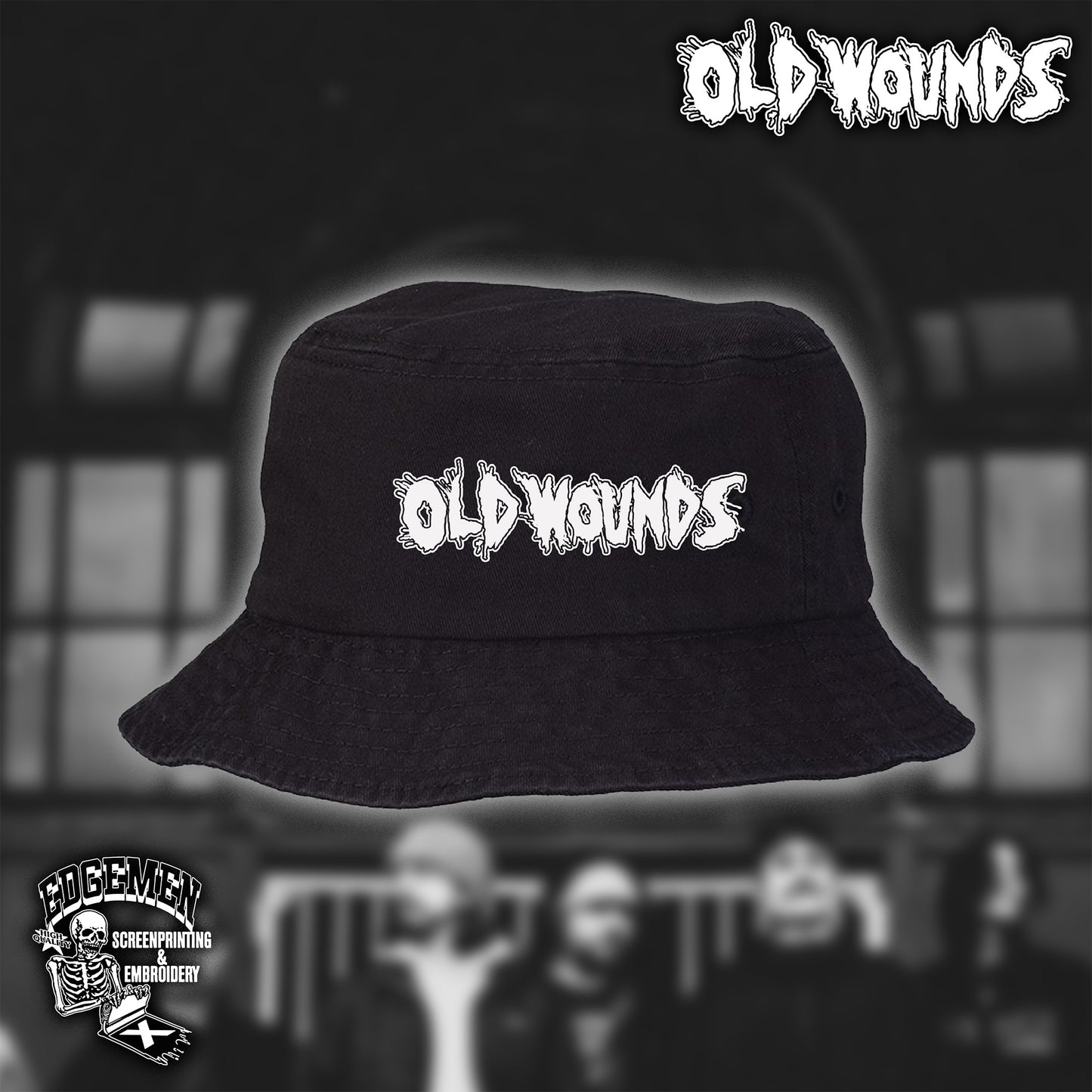 OLD WOUNDS | Logo Bucket Cap