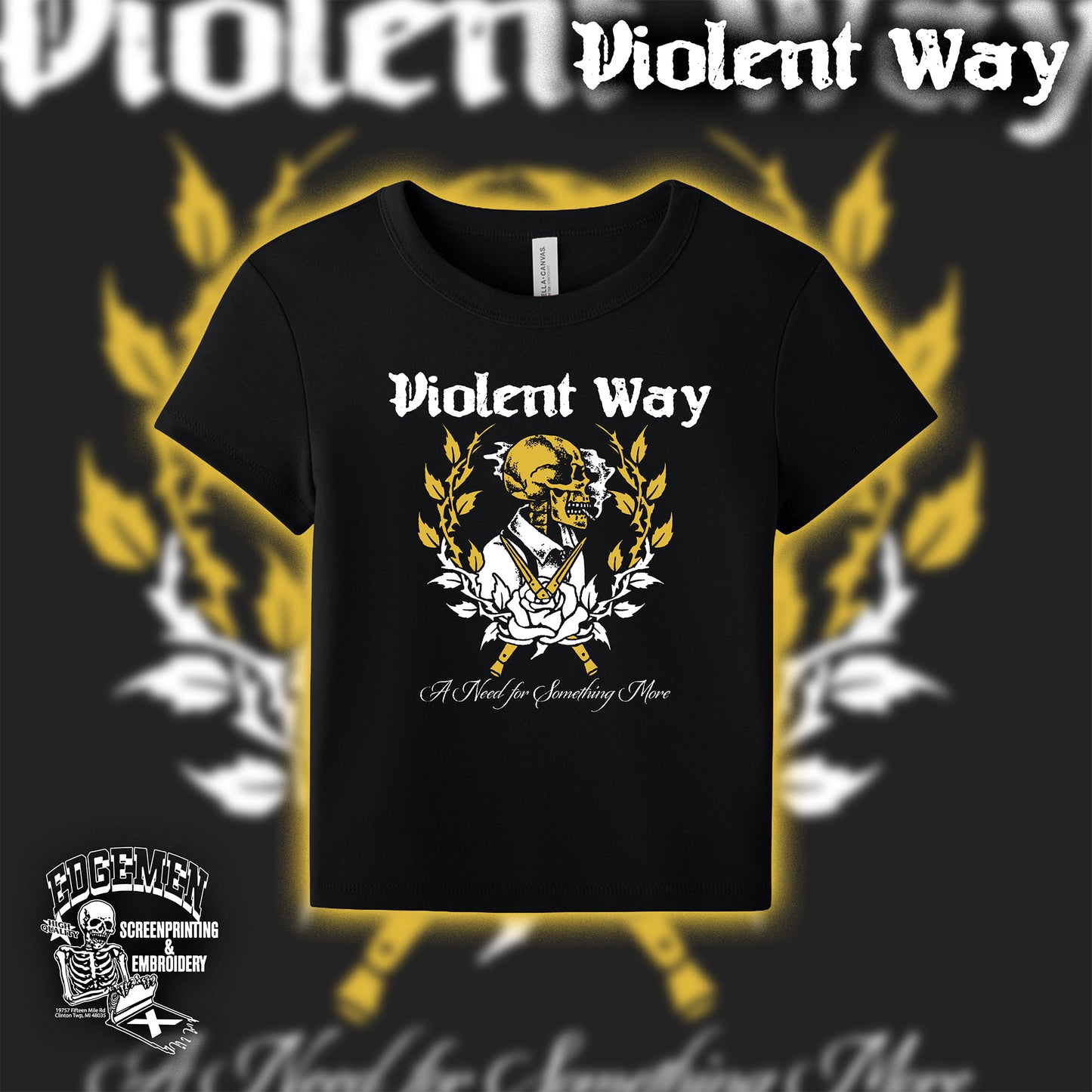 VIOLENT WAY | A Need For Something More Baby Tee