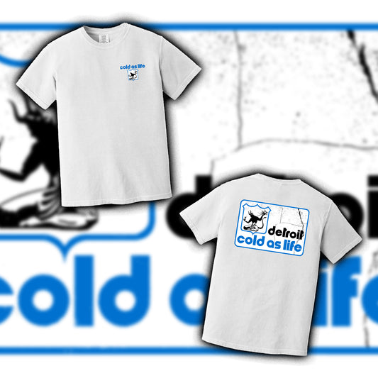 Cold As Life | Detroit Police Rip Tee