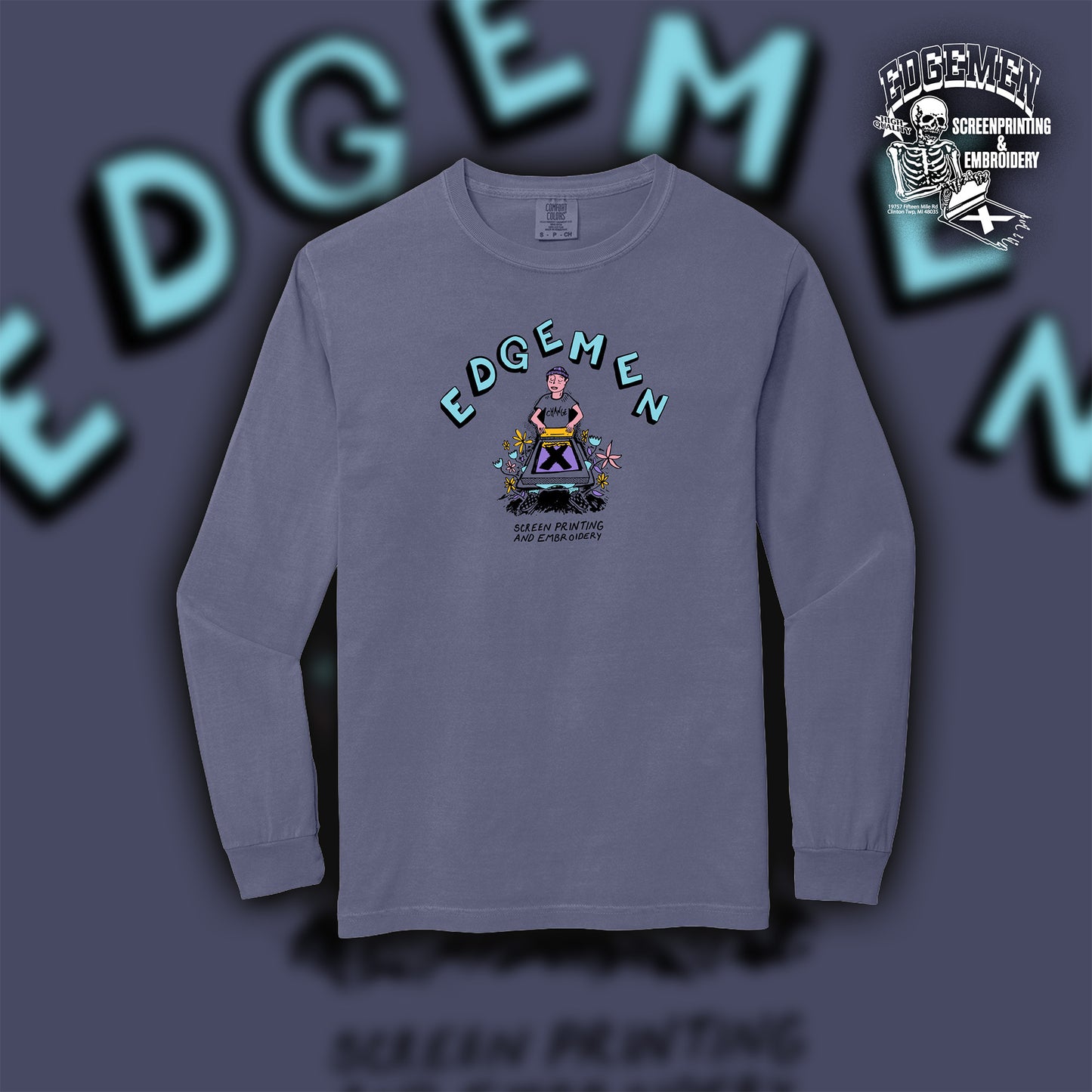 EDGEMEN PRINTING | Joey's World Long Sleeve