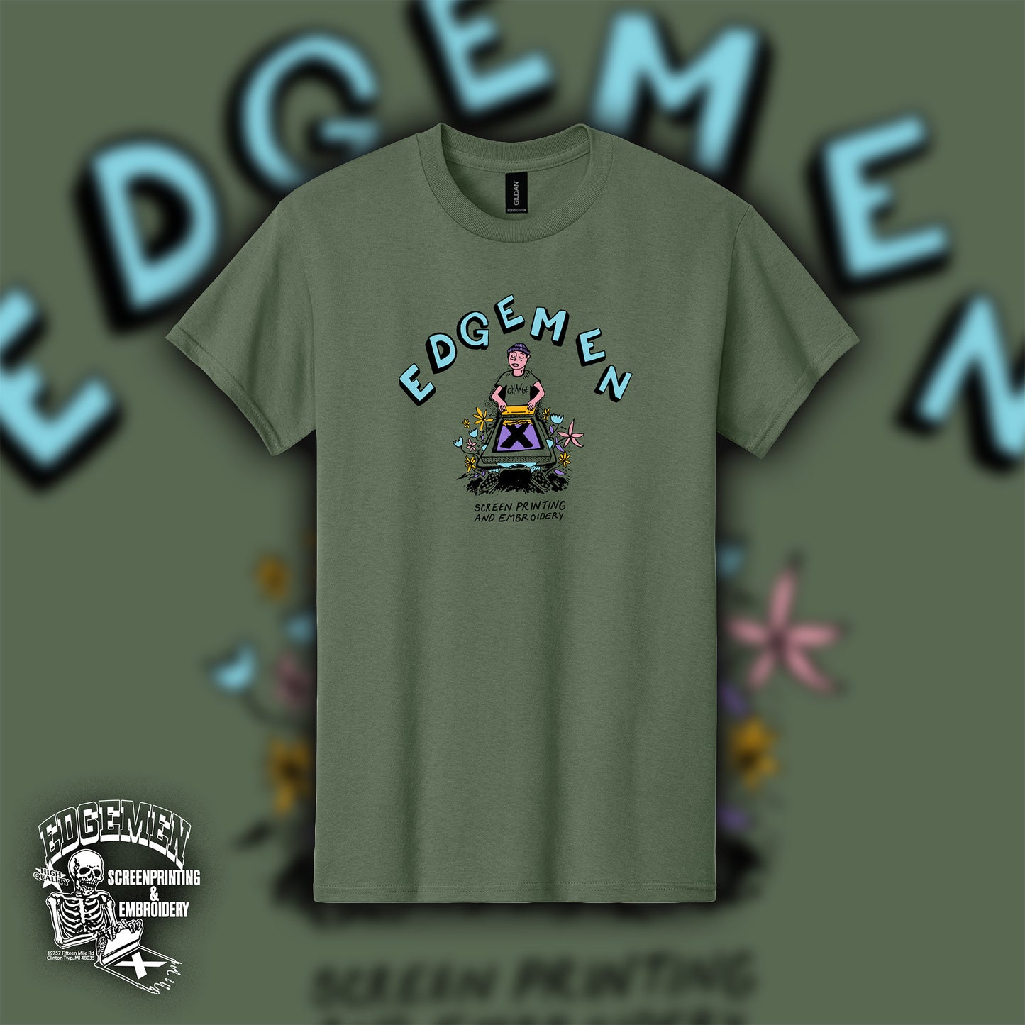 EDGEMEN PRINTING | Joey's World Tee