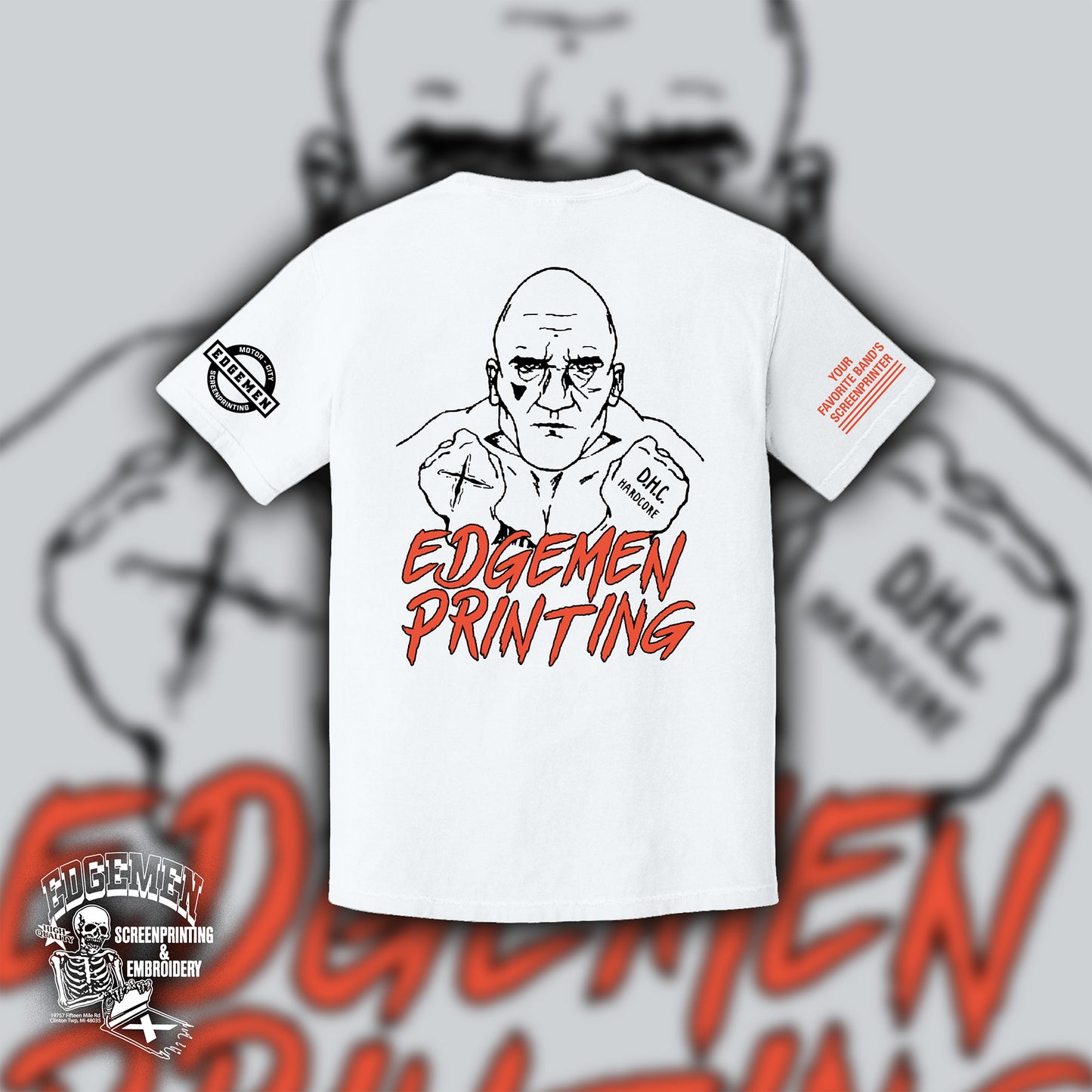 EDGEMEN PRINTING | Uniform Choice Rip Tee