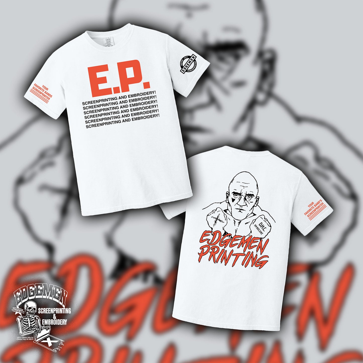 EDGEMEN PRINTING | Uniform Choice Rip Tee
