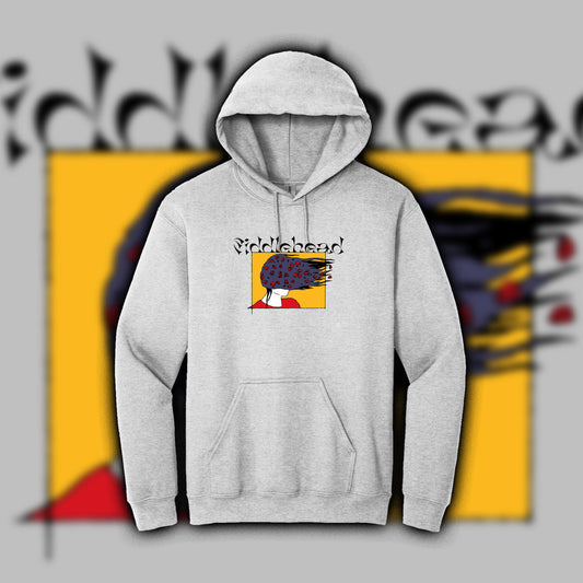 Fiddlehead | Face Grey Hoodie