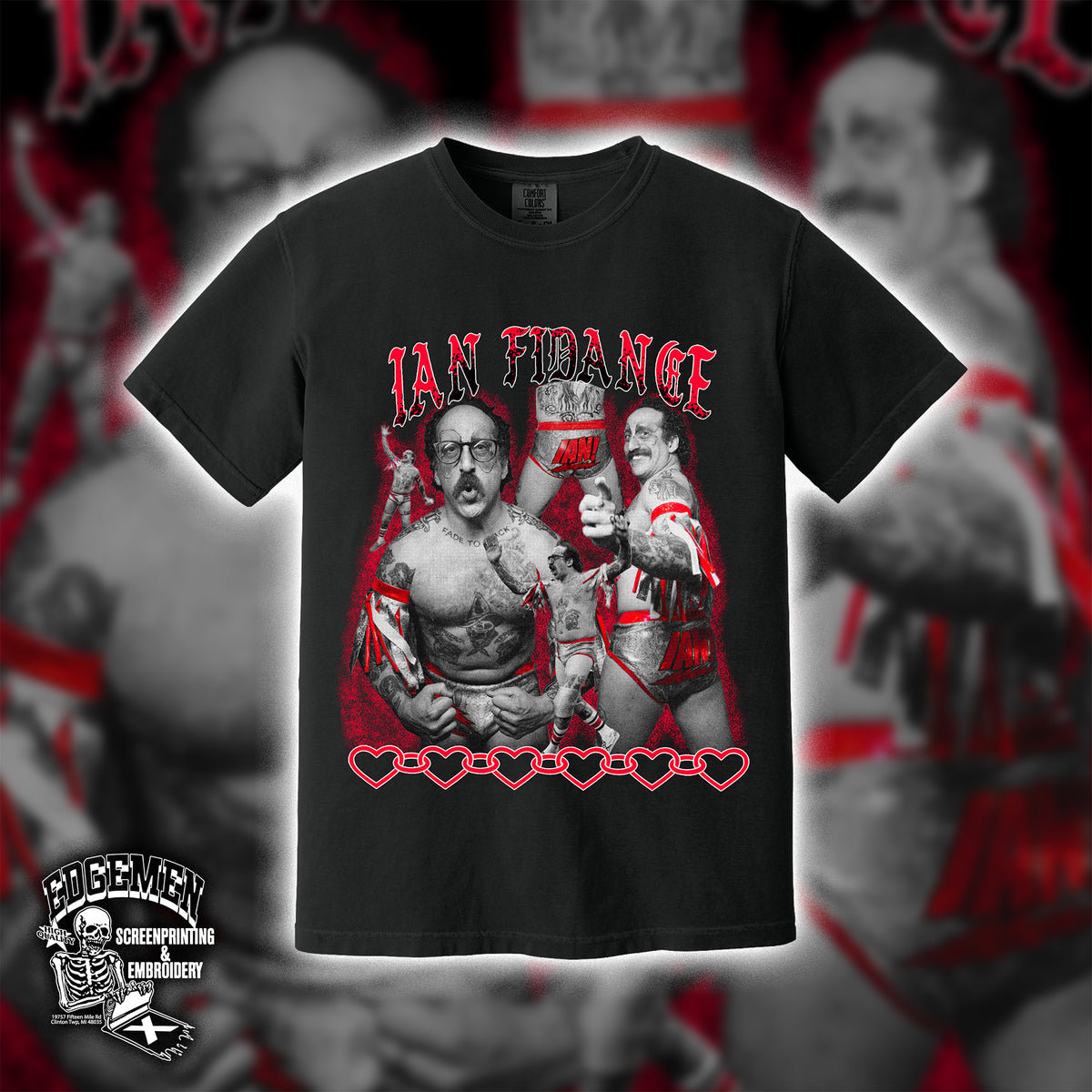 IAN FIDANCE | Wrestling Tee [PRE-ORDER]