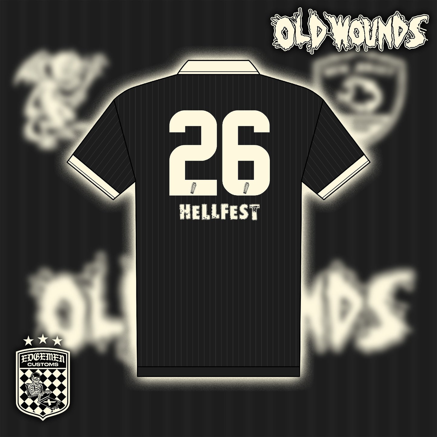 OLD WOUNDS | Hellfest Soccer Jersey