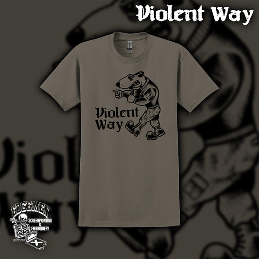 VIOLENT WAY | Pointing Dog Tee